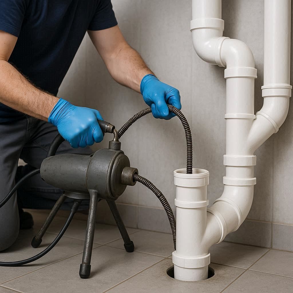 Прочистка пластиковых канализационных труб в Боровичах